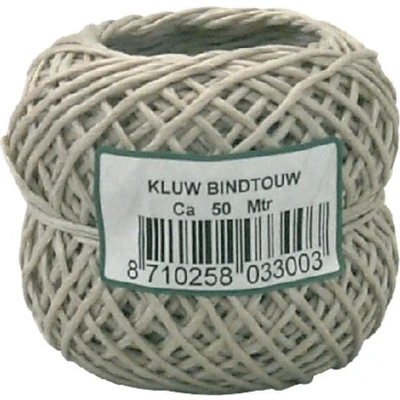 Afbeelding van Touw vlastouw 2 draads 50gr ca 50meter
