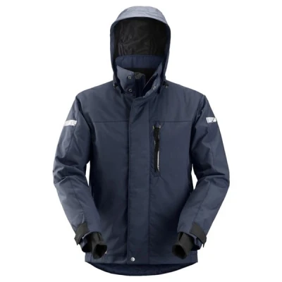 Afbeelding van Snickers Allroundwork, Waterproof 37.5 Isolerend Jack, Donker Blauw Zwart (9504) S