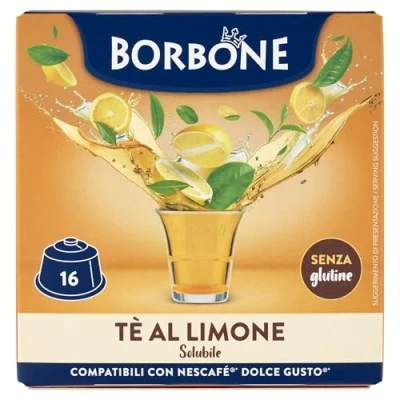 Afbeelding van Caffè Borbone Selection Dolce Gusto Te Al Limone Citroen thee 16 capsules