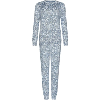 Afbeelding van Pastunette Blue Mirage Pyjama Fleece Maat 48