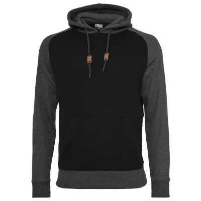 Afbeelding van Urban Classics Contrast Sweater, Heren, Maat: XXL, Blk/cha