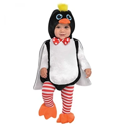 Afbeelding van amscan 9902147 Kinderkostuum Waddles The Penguin (Leeftijd 12 24 maanden)
