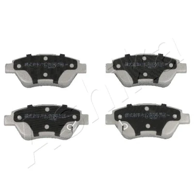 Afbeelding van ASHIKA 50 00 0400 Remblokkenset Vooras Met akoestische slijtagewaarschuwing OPEL: Adam (M13) 1.2, 1.4, 1.0, 1.4 LPG 2012