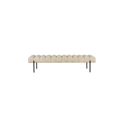 Afbeelding van Feliz Lifestyle Jethro Eettafelbank 160 cm Beige