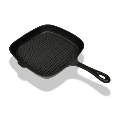 Afbeelding van Grillpan gietijzer 24x23 cm