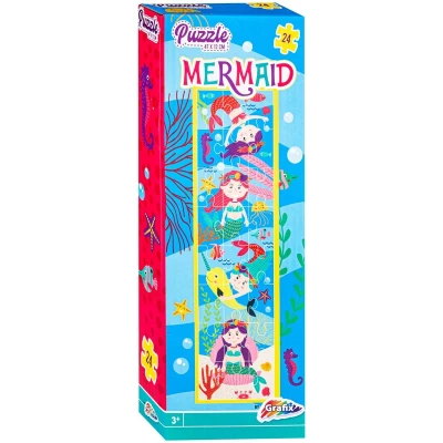 Afbeelding van Grafix Toren Puzzel Zeemeermin, 47x12cm