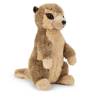 Afbeelding van Zappi Co Matthew de Meerkat Pluche dier Suricate (24cm) Sentinel Chum Zacht, knuffelig, 100% gerecycled Curious Desert Companion