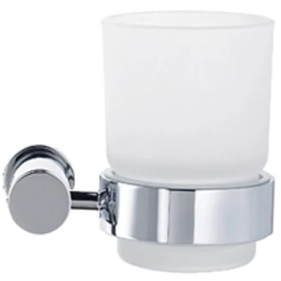 Afbeelding van Duravit d code tandenborstelbeker chroom 118x102x97 mm 0099201000