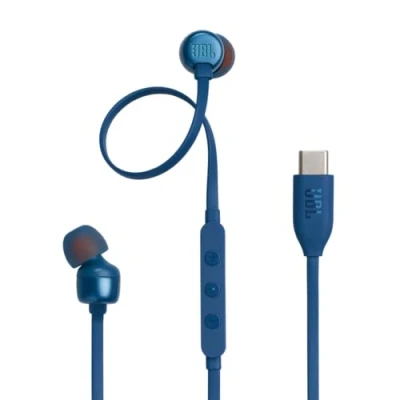 Afbeelding van JBL Tune 310c Usb c Oordopjes Blauw