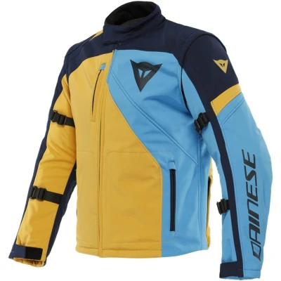 Afbeelding van Dainese Ranch Tex Jacket Mineral Yellow Black Iris 60 Maat Jas