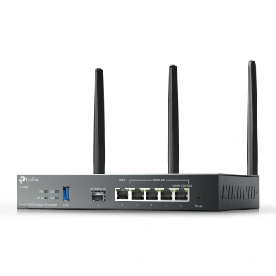 Afbeelding van TP Link ER706W draadloze router Gigabit Ethernet Dual band (2.4 GHz / 5 GHz) Zwart