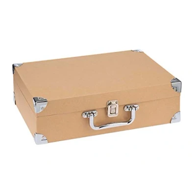 Afbeelding van GLOREX 6 2027 245 Reisetui van duurzaam FSC gecertificeerd karton, etui voor lijmen, verven, decopatch of servettentechniek