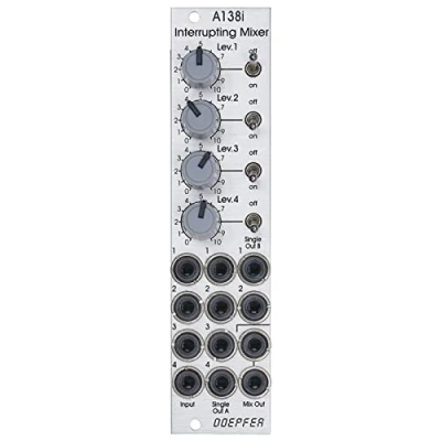 Afbeelding van Doepfer A 138i Interrupting Mixer modular synthesizer