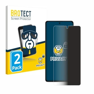Afbeelding van BROTECT privacy screenprotector voor Xiaomi Redmi Note 13 5G Folie Beschermfolie Blauwlichtfilter (2 Stuks)