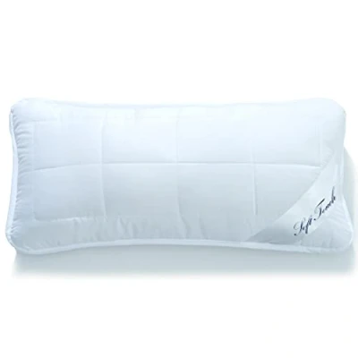 Afbeelding van aqua textil Hoofdkussen 40 x 80 cm ritssluiting nekkussen 650g klimaatregulerend OEKO TEX