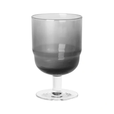 Afbeelding van Broste Copenhagen Nordic Bistro rodewijnglas 25 cl Smoke clear