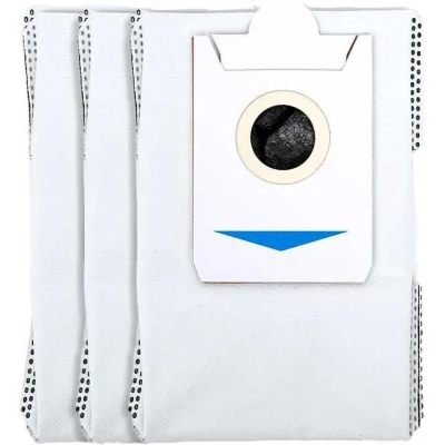 Afbeelding van ECOVACS 3L antibacteriële stofzakken voor DEEBOT X2 OMNI robot All in One station, doos van 3, origineel accessoire