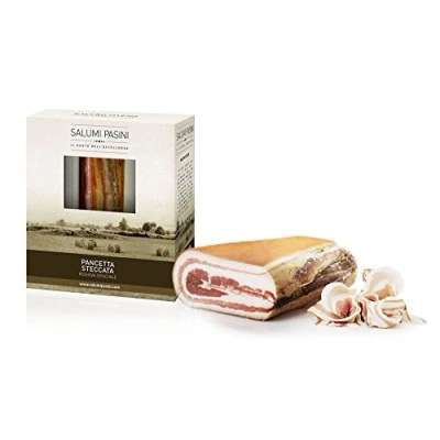 Afbeelding van Pancetta Steccata, Battened Bacon, Italian Food by Salumi Pasini, 1.25 kg