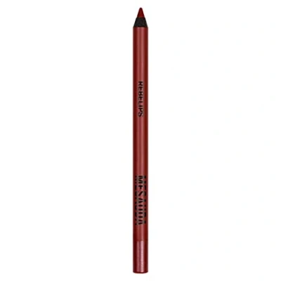 Afbeelding van Mesauda Rebel LIPS Lipliner, Maat: 1.2 g, Jam