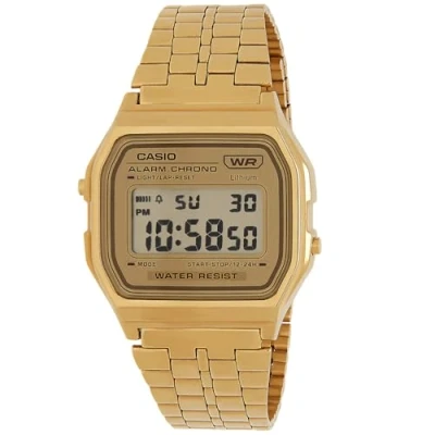 Afbeelding van Casio Collection A158WETG 9AEF horloge Horloges Goudkleur