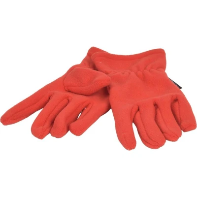 Afbeelding van P&amp;T Handschoenen Kinderen Micro Fleece Oranje 7 8j