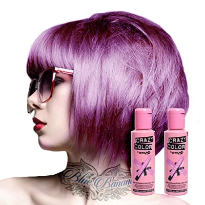 Afbeelding van Crazy Color haarverf, semi permanent, 100 ml (Lavender) 2 stuks