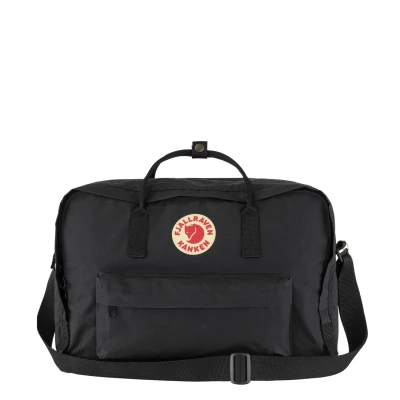 Afbeelding van Fjällräven Kånken weekendtas met 17 inch laptopvak Zwart