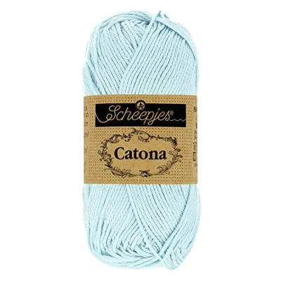 Afbeelding van Scheepjes Catona 509 Baby Blue Garen 10x10g