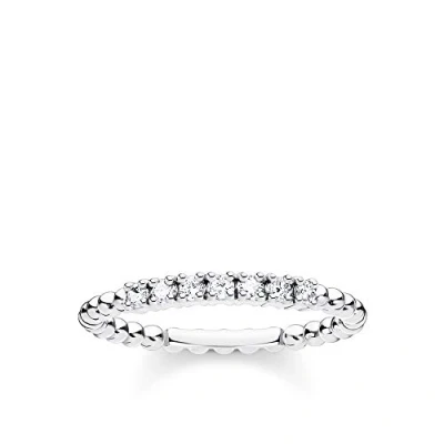 Afbeelding van Thomas Sabo TR2323 051 14 58 Ring Dames 925er Zilver ringmaat