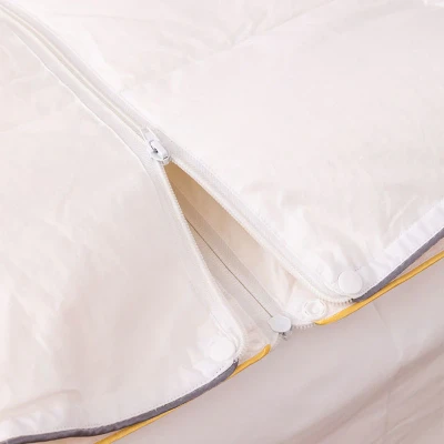 Afbeelding van 4 seizoenen Dekbed Partner Dons 240 x 200 cm 240x200 (Lits Jumeaux) Presence 1260 gr (960 + 300 gr) Discounter.nl