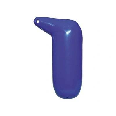 Afbeelding van Stootwil hoek 1 blauw 15x32cm