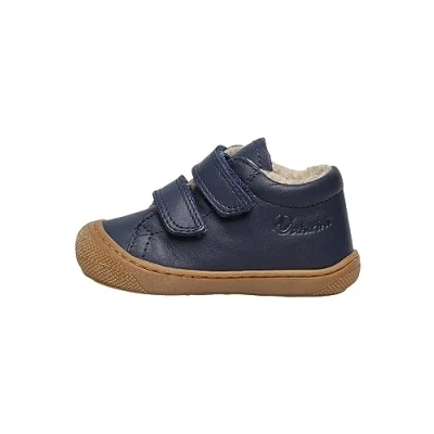 Afbeelding van Naturino Cocoon VL loopschoenen van nappaleder met wollen voering, blauw, 18 EU