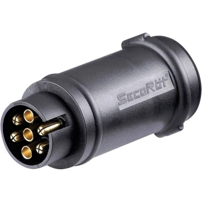 Afbeelding van SecoRüt 50151 Aanhangeradapter [Stekkerdoos, 7 polig Stekker, 13 polig] ABS kunststof