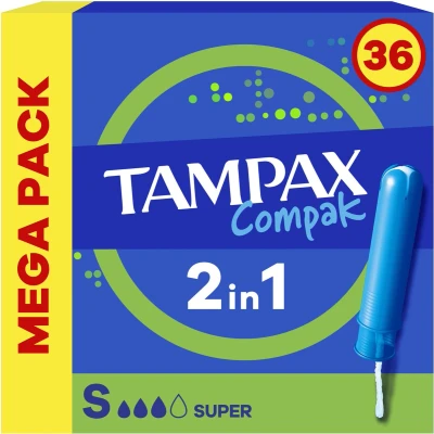 Afbeelding van Tampax Tampons Super 36 stuks