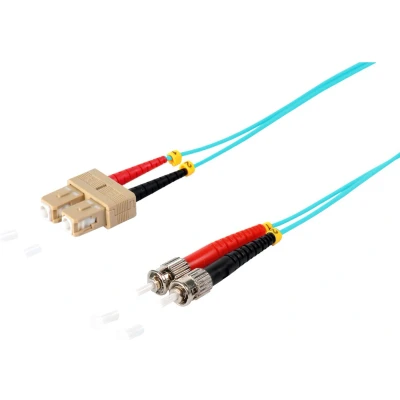 Afbeelding van S/CONN 77915/3 InfiniBand en Glasvezelkabel 5 m SC ST Turkoois
