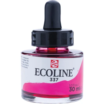Afbeelding van Talens Ecoline waterverf flacon van 30 ml, magenta