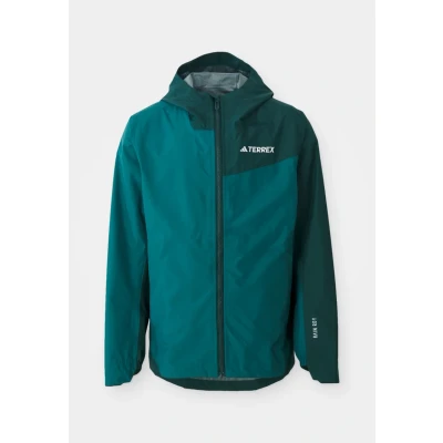 Afbeelding van adidas Heren Terrex Multi 2.5 Layer RAIN.RDY Jacket, Mystery Green/Aurora Ivy, XXL