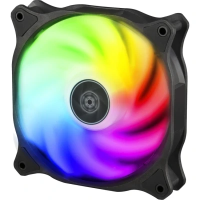 Afbeelding van Silverstone Air Blazer 120R Computer behuizing Ventilator 12 cm Zwart, Doorschijnend