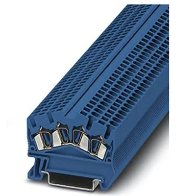 Afbeelding van Phoenix Contact STS 2,5 QUATTRO BU 3036288 Doorgangsserieklem Aantal polen: 4 0.08 mm² 2.5 Blauw 50 stuk(s)