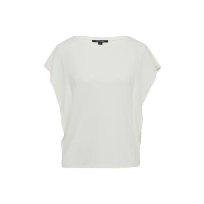 Afbeelding van comma Tshirt basic, Dames, Maat: 36, Weiß