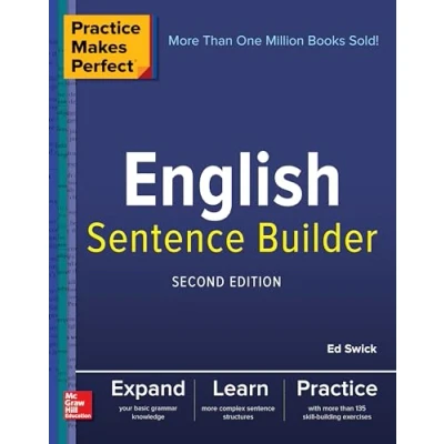 Afbeelding van Practice Makes Perfect English Sentence Builder, Second Edition