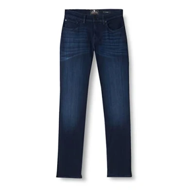 Afbeelding van 7 For All Mankind Slimmy Slim Jeans voor heren, blauw (Dark Blue Ip)., 30W x 33L