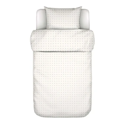 Afbeelding van MARC O&#039;POLO Iben Dekbedovertrek Grey mist Tweepersoons 200x200/220 cm