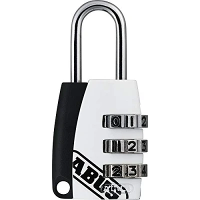Afbeelding van Abus cijferslot hangslot 155/20 wit