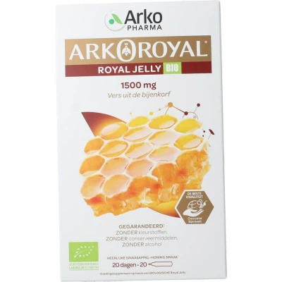 Afbeelding van ArkoRoyal Royal Jelly 1500mg Ampullen 20st
