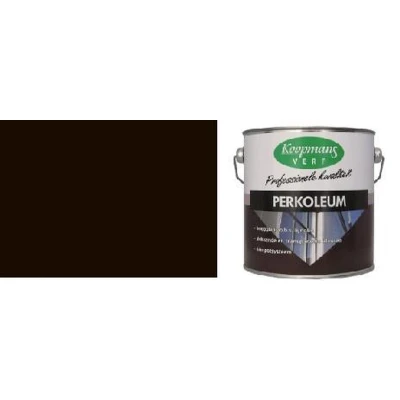 Afbeelding van Koopmans Perkoleum Hoogglans Dekkend Ready Mixed 2,5 ltr 240 antiekbruin Buitengevel &amp; Tuin