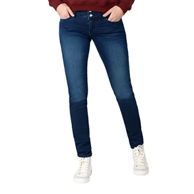 Afbeelding van TIMEZONE Dames Jeans Broeken slim ENAYTZ Fit Blauw 26W / 30L Volwassenen