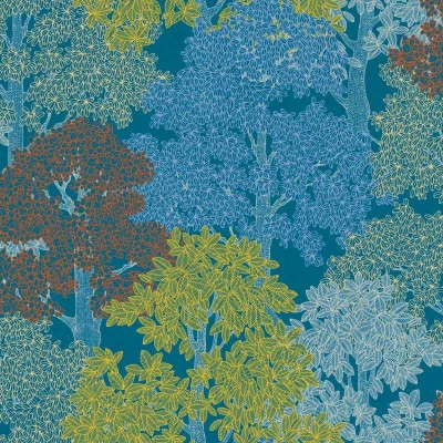 Afbeelding van AS Creation AP Floral Impression 37753 4 377534 Multicolour / Blauw