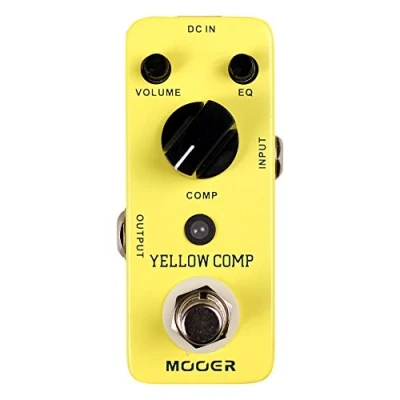 Afbeelding van Mooer Audio Yellow Comp Optical Compressor pedaal Effect unit voor gitaren