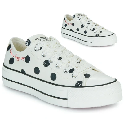 Afbeelding van Converse Chuck Taylor ALL STAR LIFT Sneakers laag, Dames, Maat: 40, Egret/black/days ahead Textiel